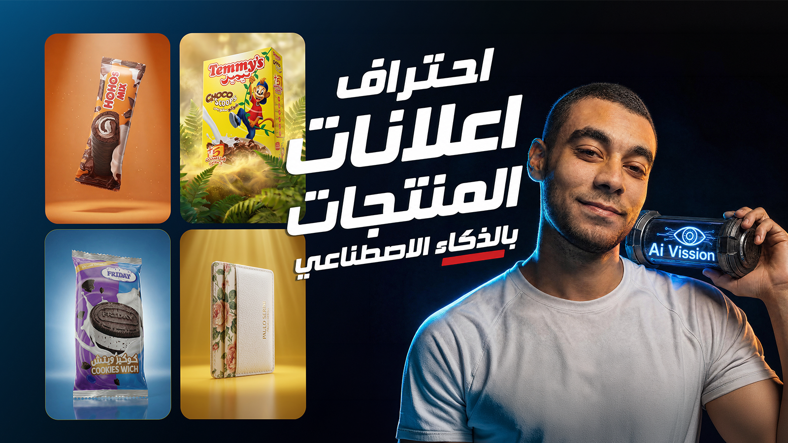 احتراف اعلانات المنتجات بالذكاء الاصطناعي